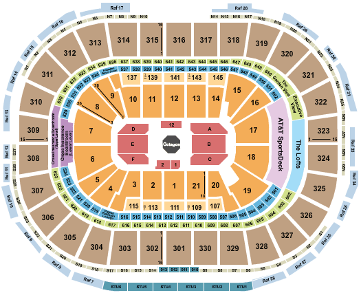 Square Garden Ufc Seating Chart
